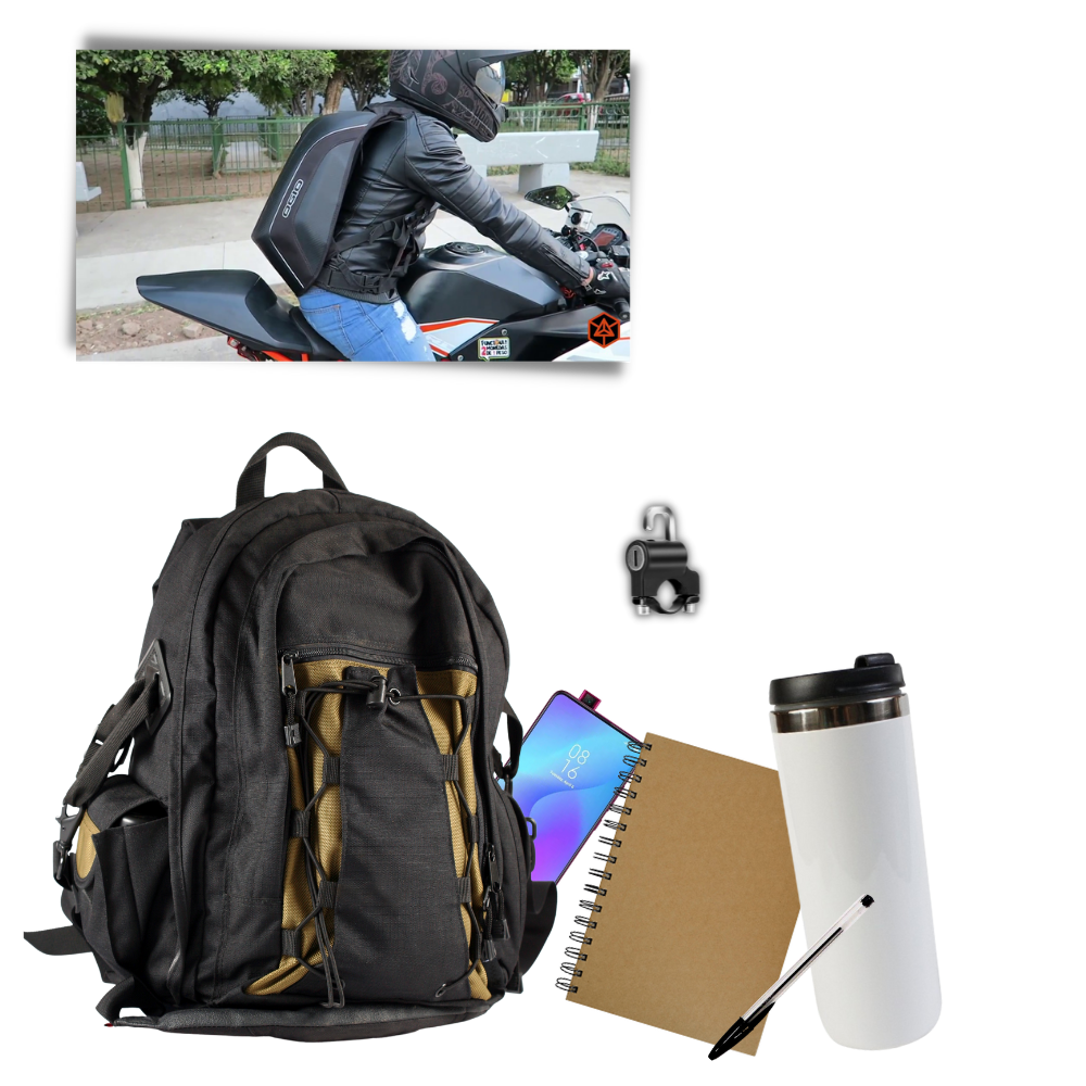 Verrou antivol pour casque de moto - Ozerty