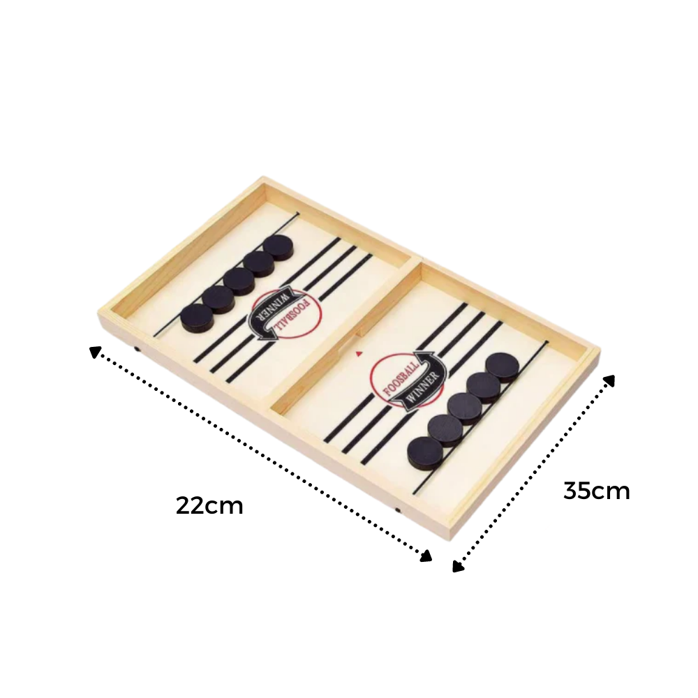 Jeu de hockey sur table en bois - Ozerty