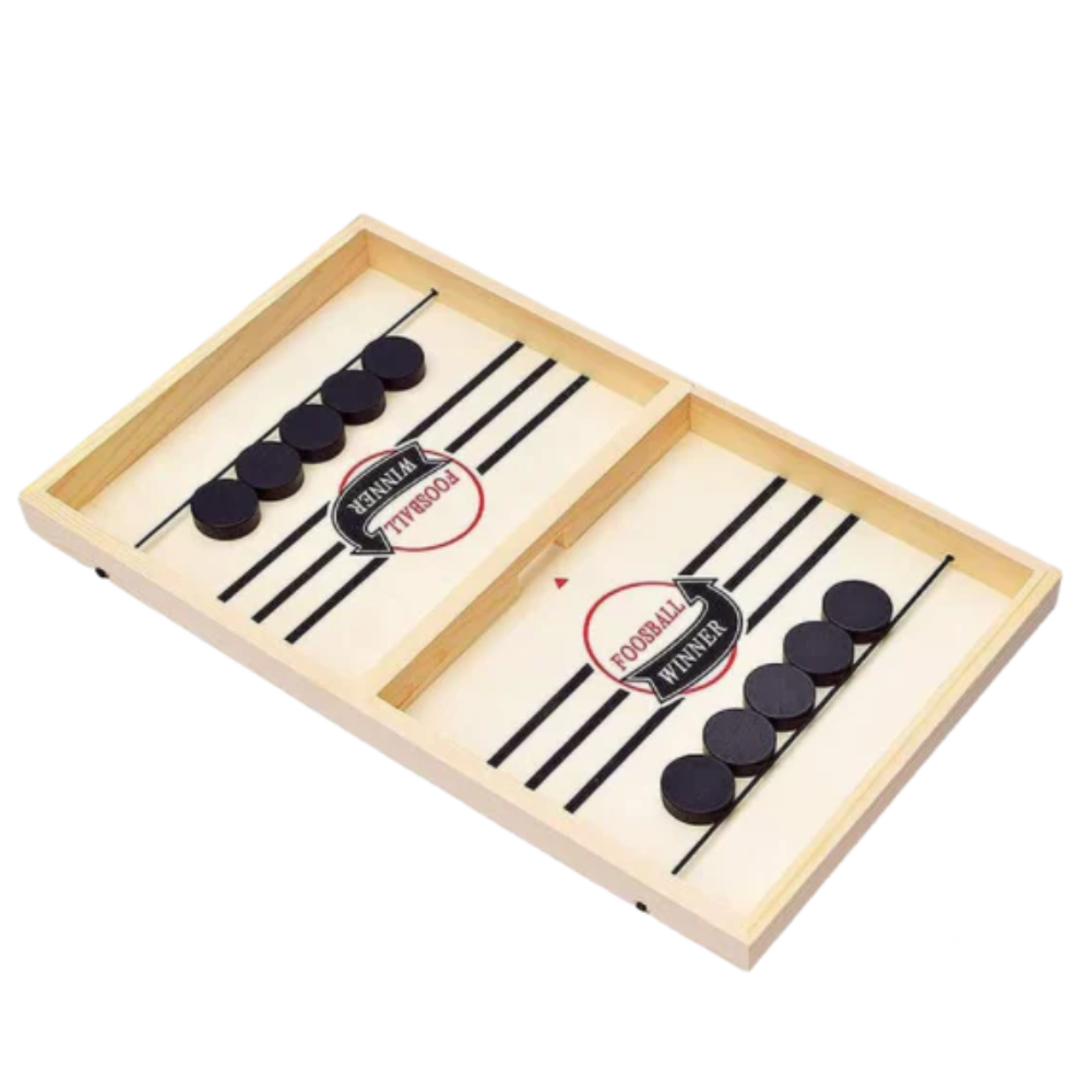 Jeu de hockey sur table en bois - Ozerty