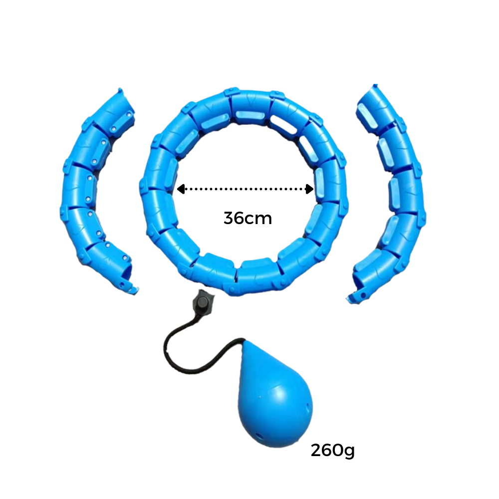 Hula Hoop de fitness à poids - Ozerty