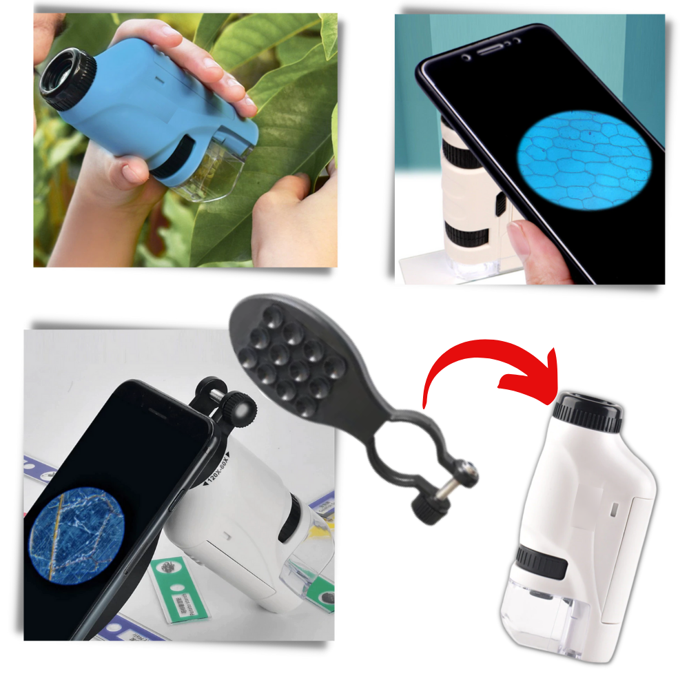 Microscope portatif pour enfants  - Ozerty