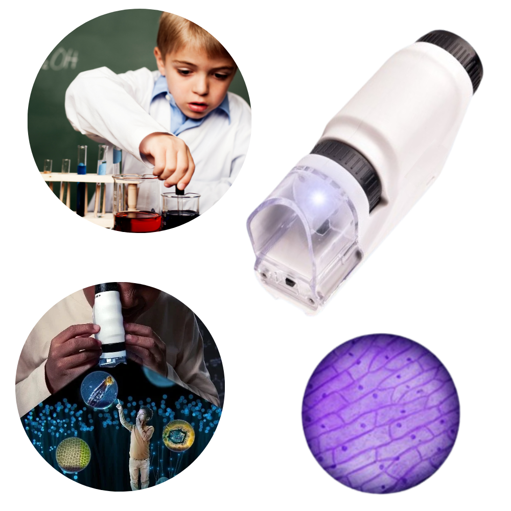 Microscope portatif pour enfants  - Ozerty