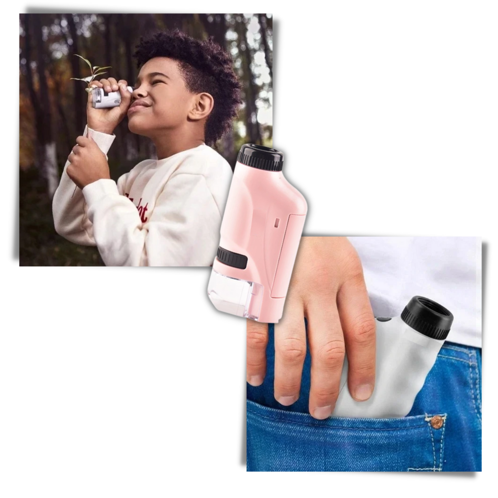 Microscope portatif pour enfants  - Ozerty