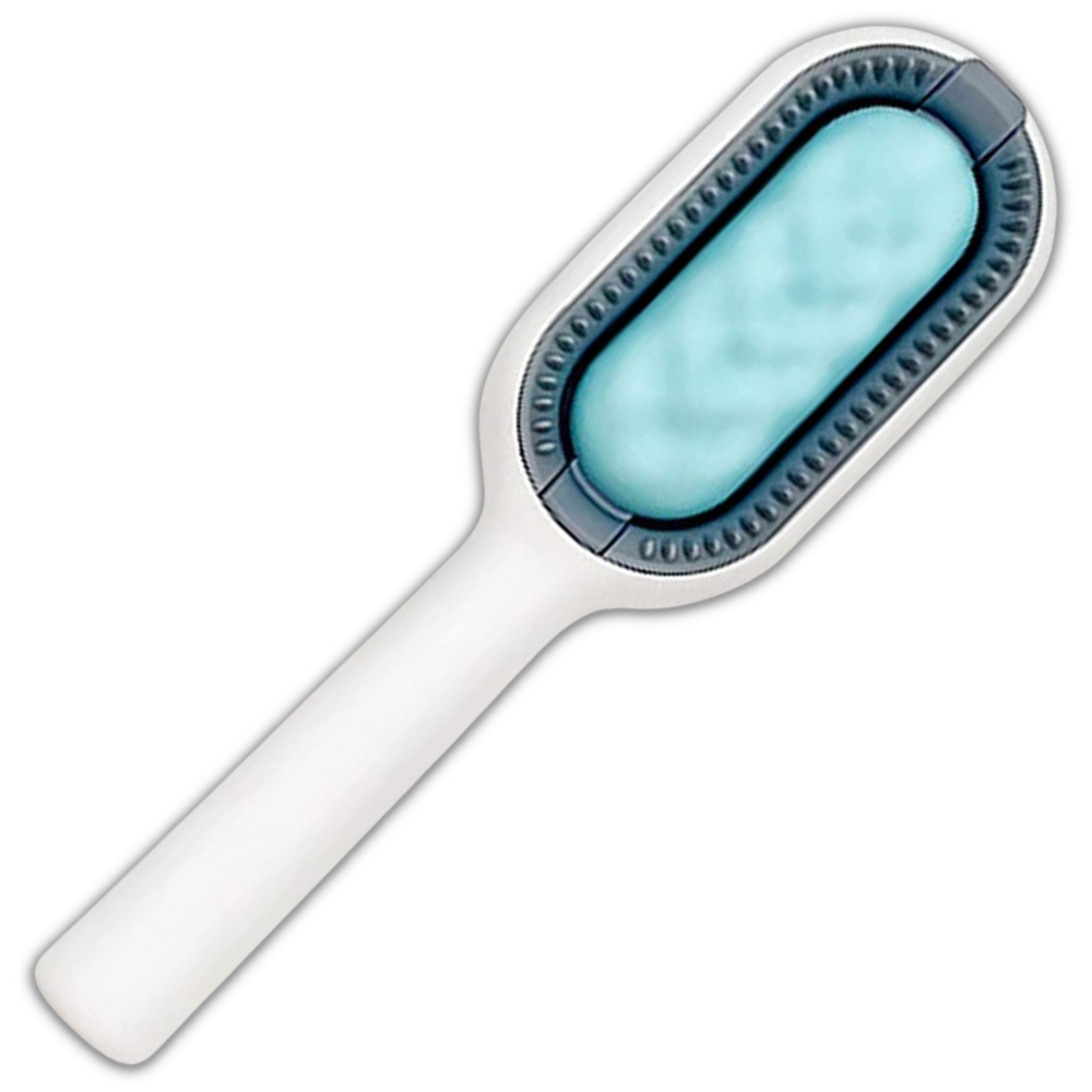 Brosse de toilettage pour animaux -Vert/Cheveux longs - Ozerty