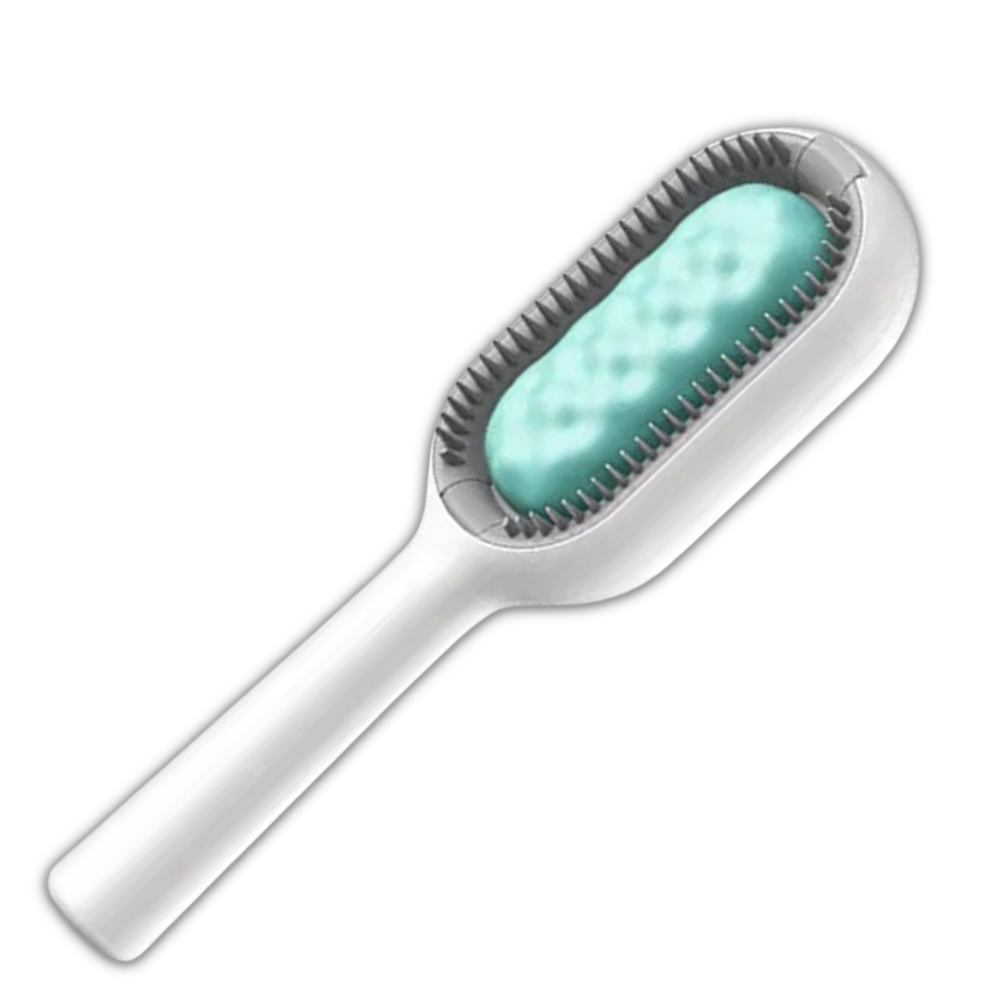 Brosse de toilettage pour animaux -Vert/Cheveux courts - Ozerty