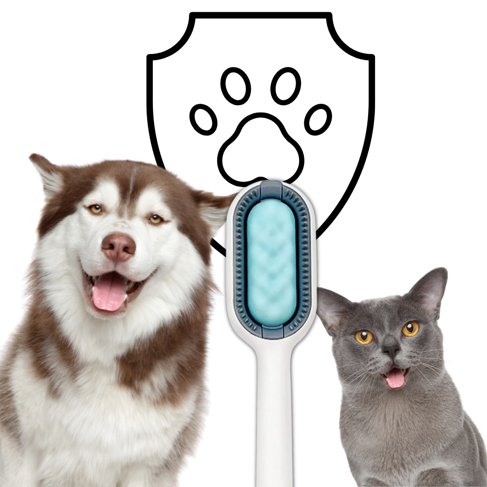 Brosse de toilettage pour animaux - Ozerty