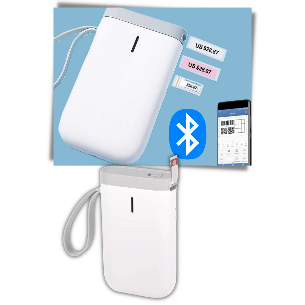 Imprimante d'étiquettes portable - Ozerty