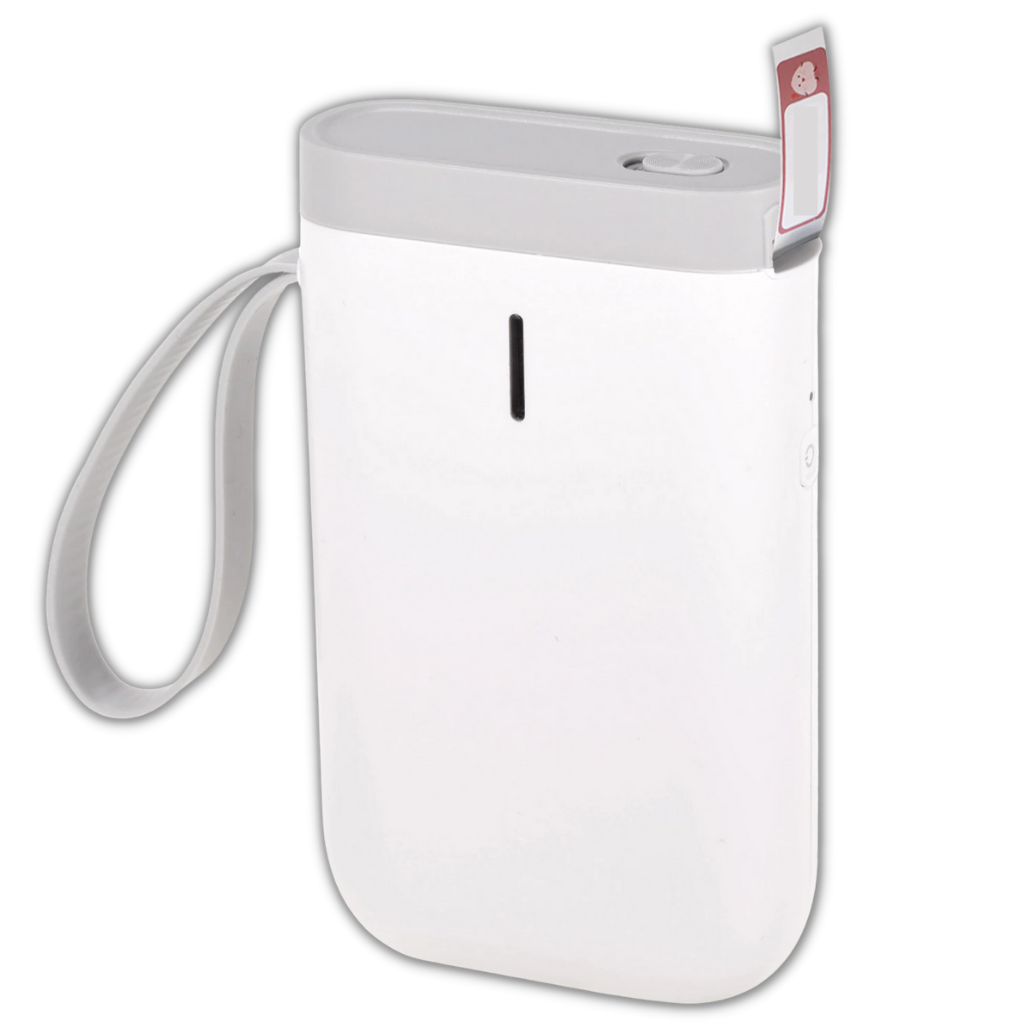 Imprimante d'étiquettes portable -Blanc/   - Ozerty