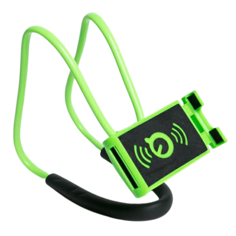Support de téléphone pour le cou -Vert/ - Ozerty