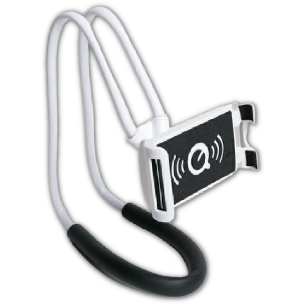 Support de téléphone pour le cou -Blanc/ - Ozerty