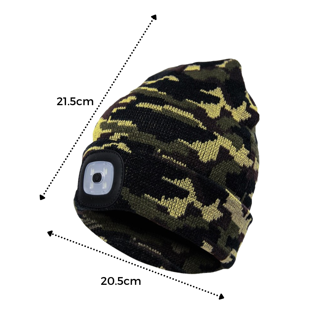 Bonnet avec lumière LED - Ozerty