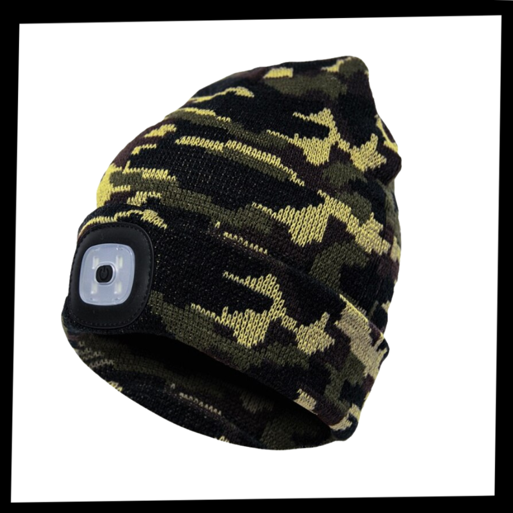 Bonnet avec lumière LED - Ozerty