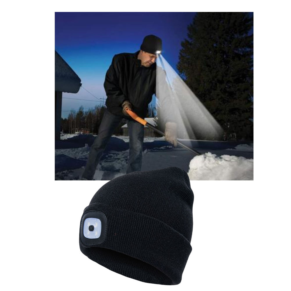 Bonnet avec lumière LED - Ozerty