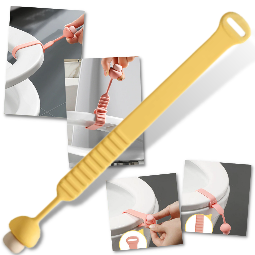 Lot de 2 élévateurs de siège de toilette en silicone - Ozerty