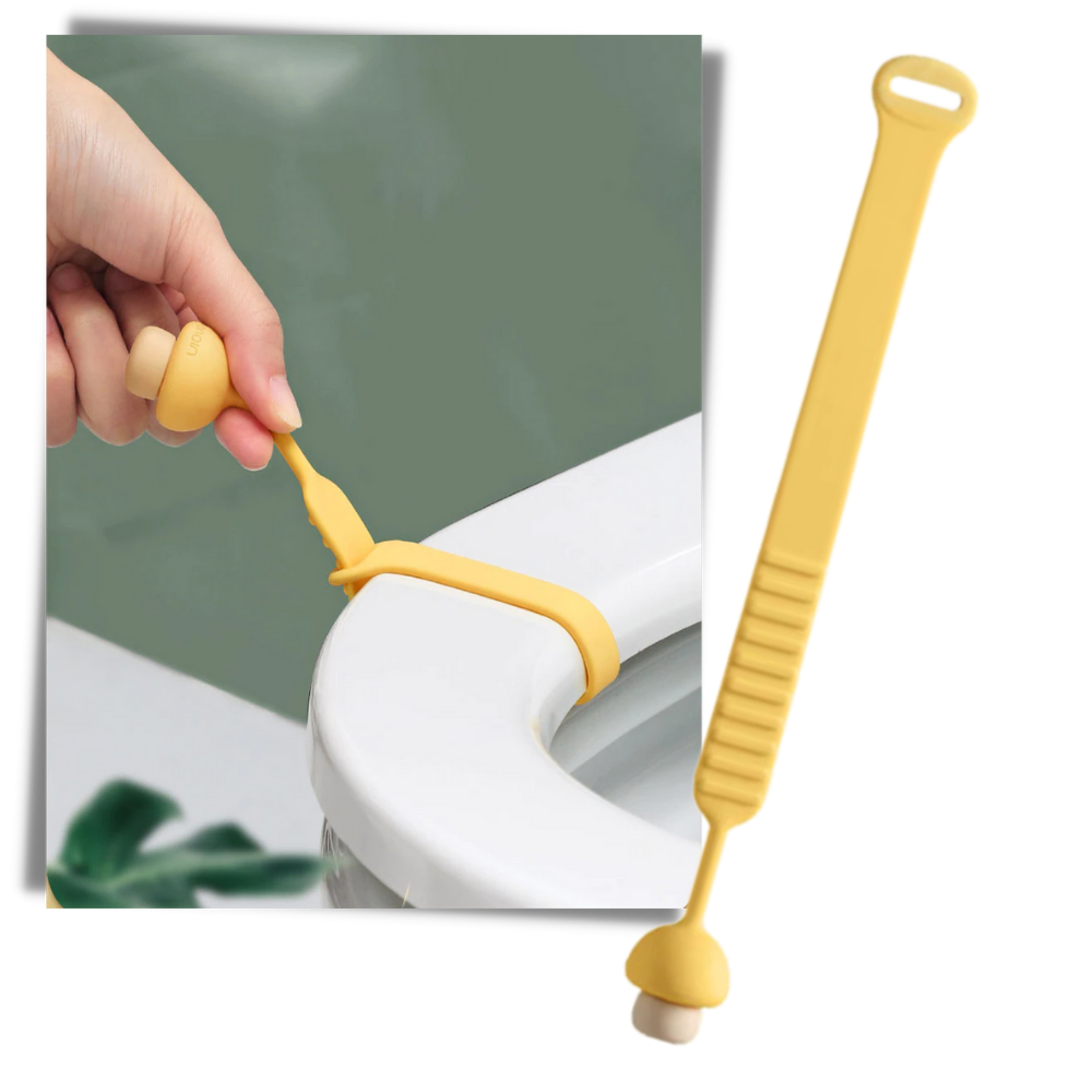 Lot de 2 élévateurs de siège de toilette en silicone - Ozerty