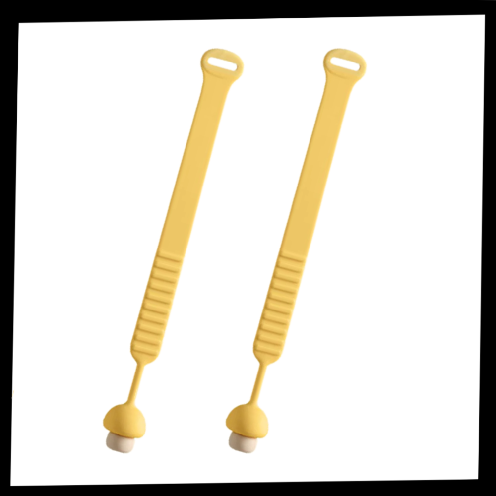 Lot de 2 élévateurs de siège de toilette en silicone - Ozerty