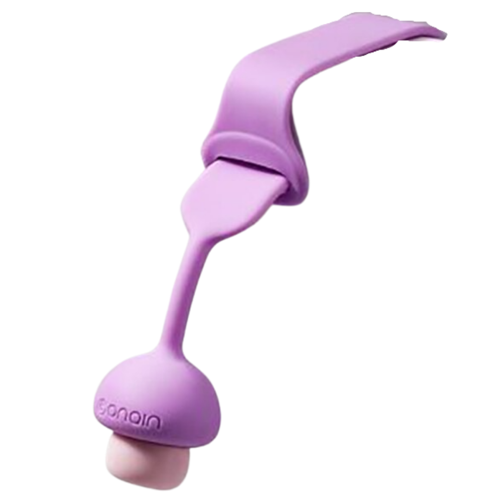 Lot de 2 élévateurs de siège de toilette en silicone -Violet/ - Ozerty