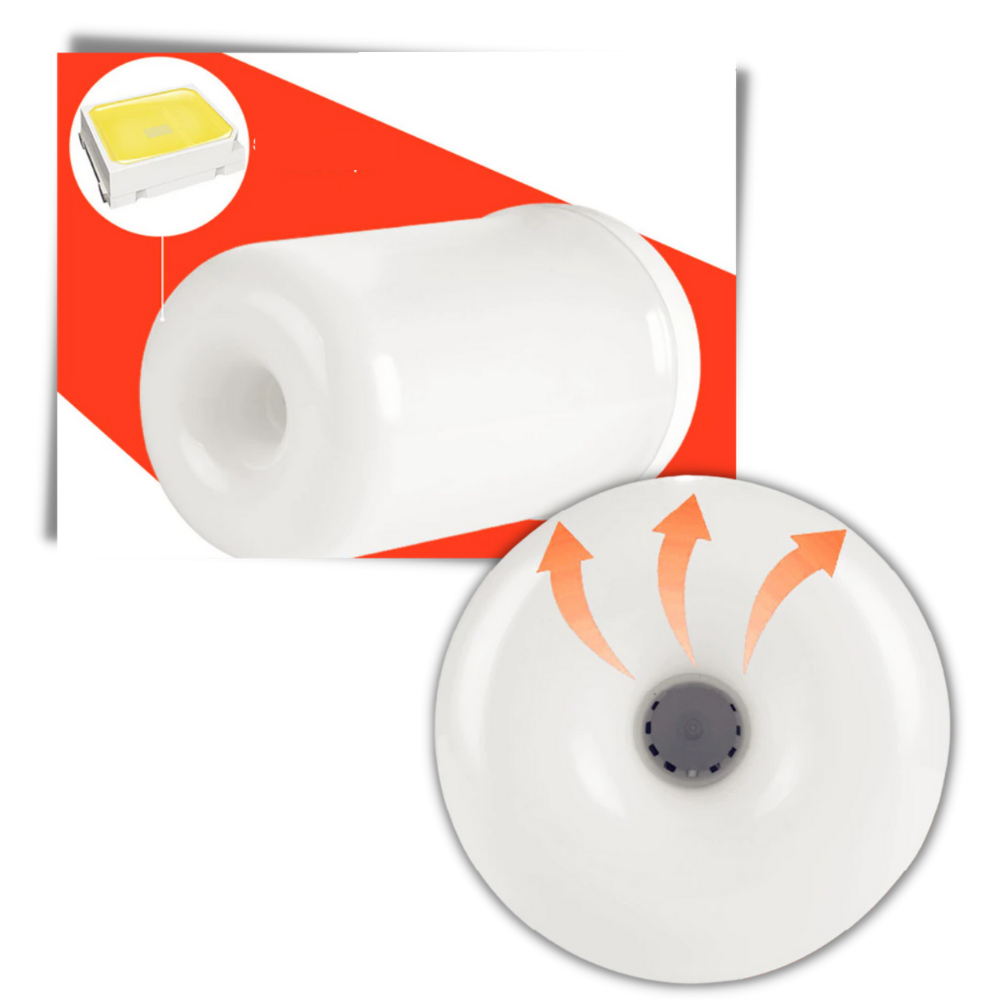 Lampe LED à effet de flamme - Ozerty