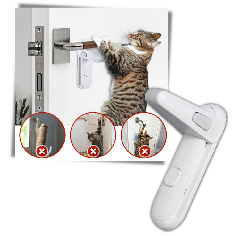 Serrure pour poignée de porte - Ozerty