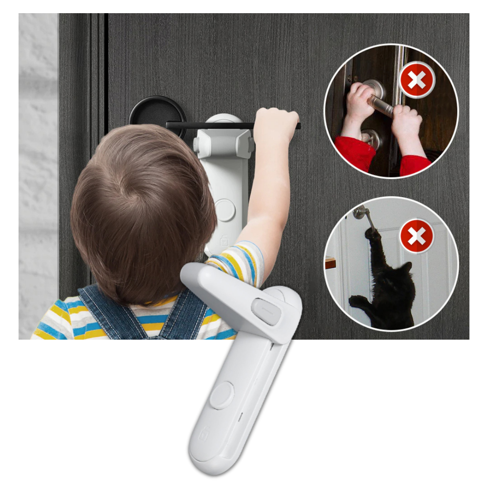 Serrure pour poignée de porte - Ozerty