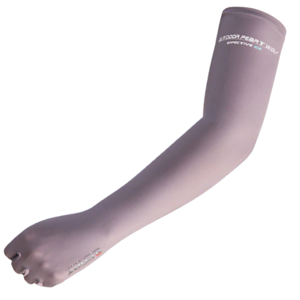 Gants de protection solaire pour bras -Gris/Homme - Ozerty