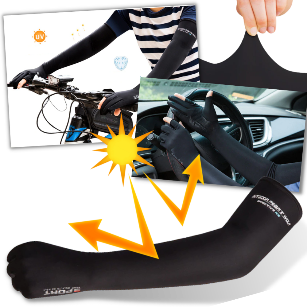 Gants de protection solaire pour bras - Ozerty