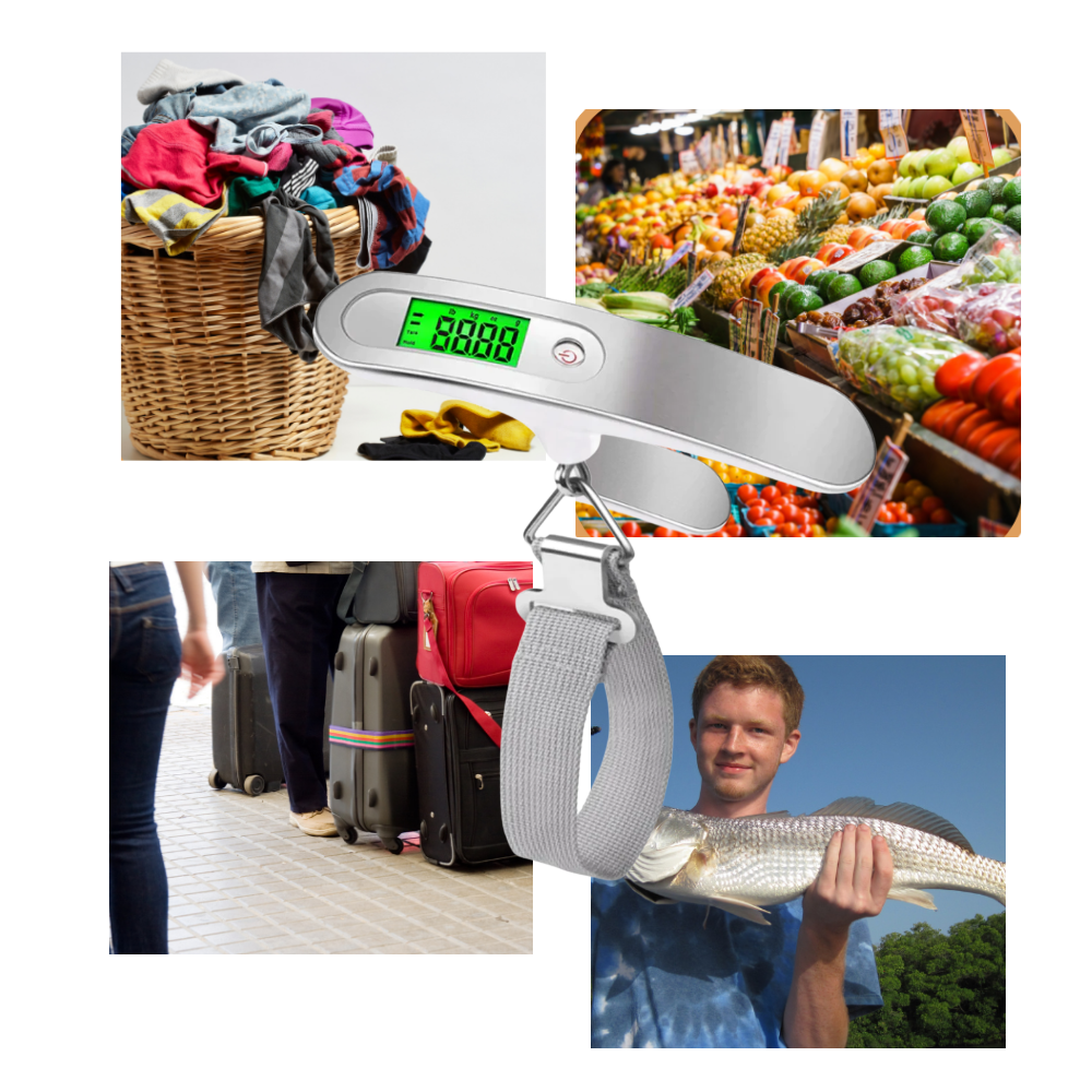 Pèse-bagages numérique - Ozerty