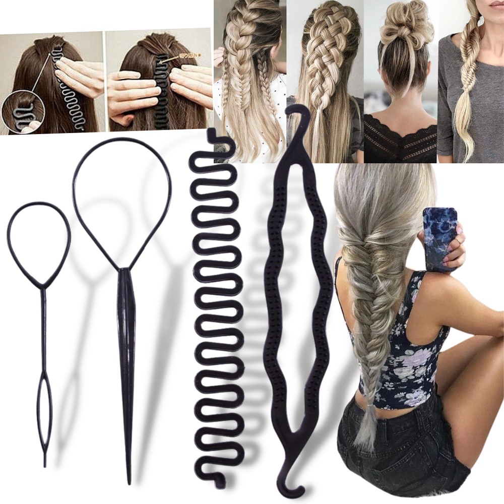 Kit de tressage de cheveux - Ozerty