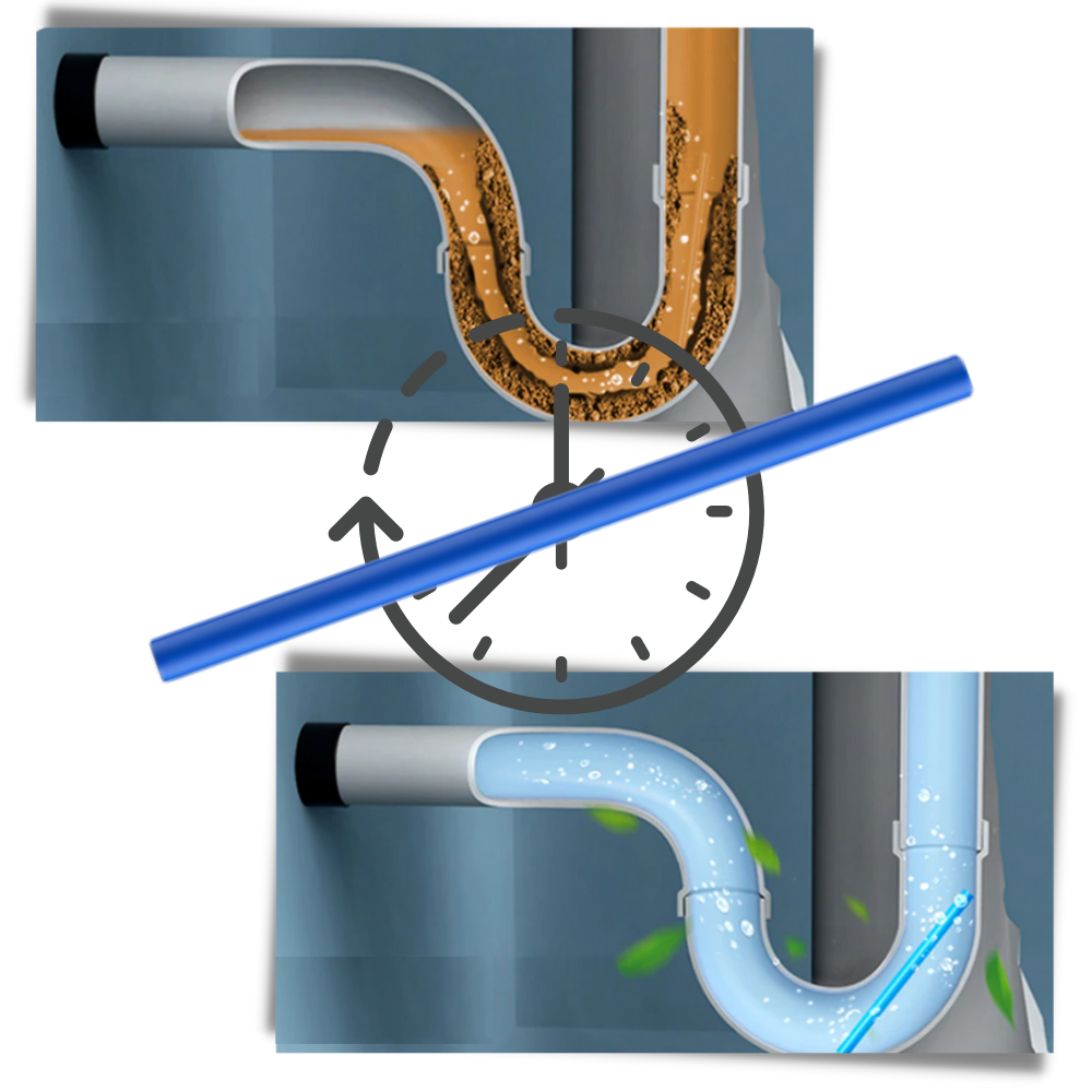 Lot de 12 bâtonnets de nettoyage pour évier - Ozerty