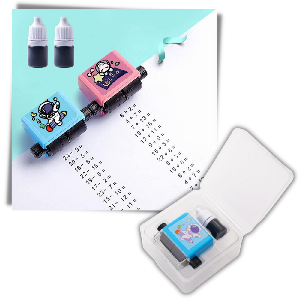 Tampon d'exercice de mathématiques - Ozerty