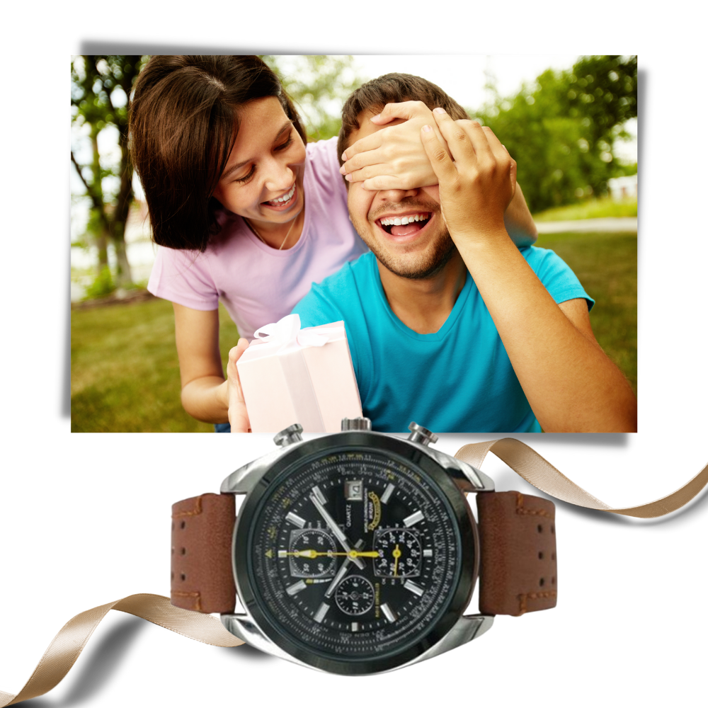 Montre à quartz étanche de luxe - Ozerty