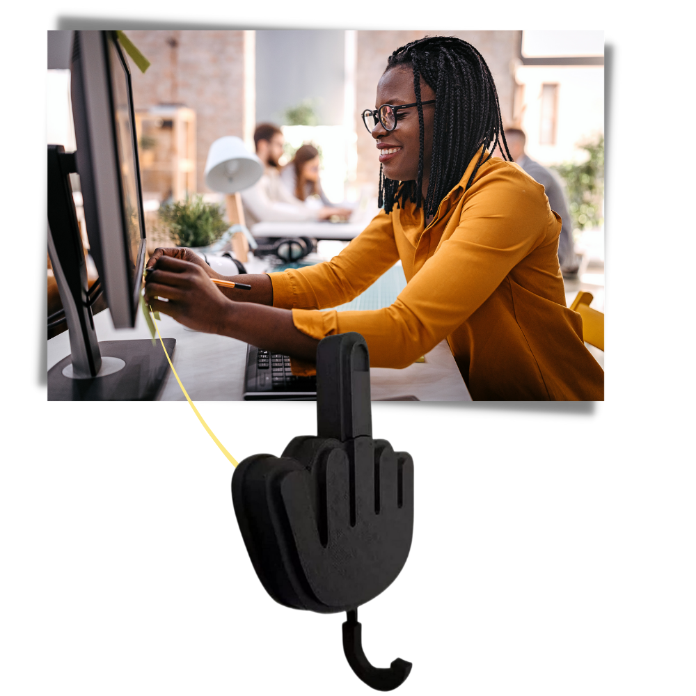 Porte-clé adhésif mural - Ozerty