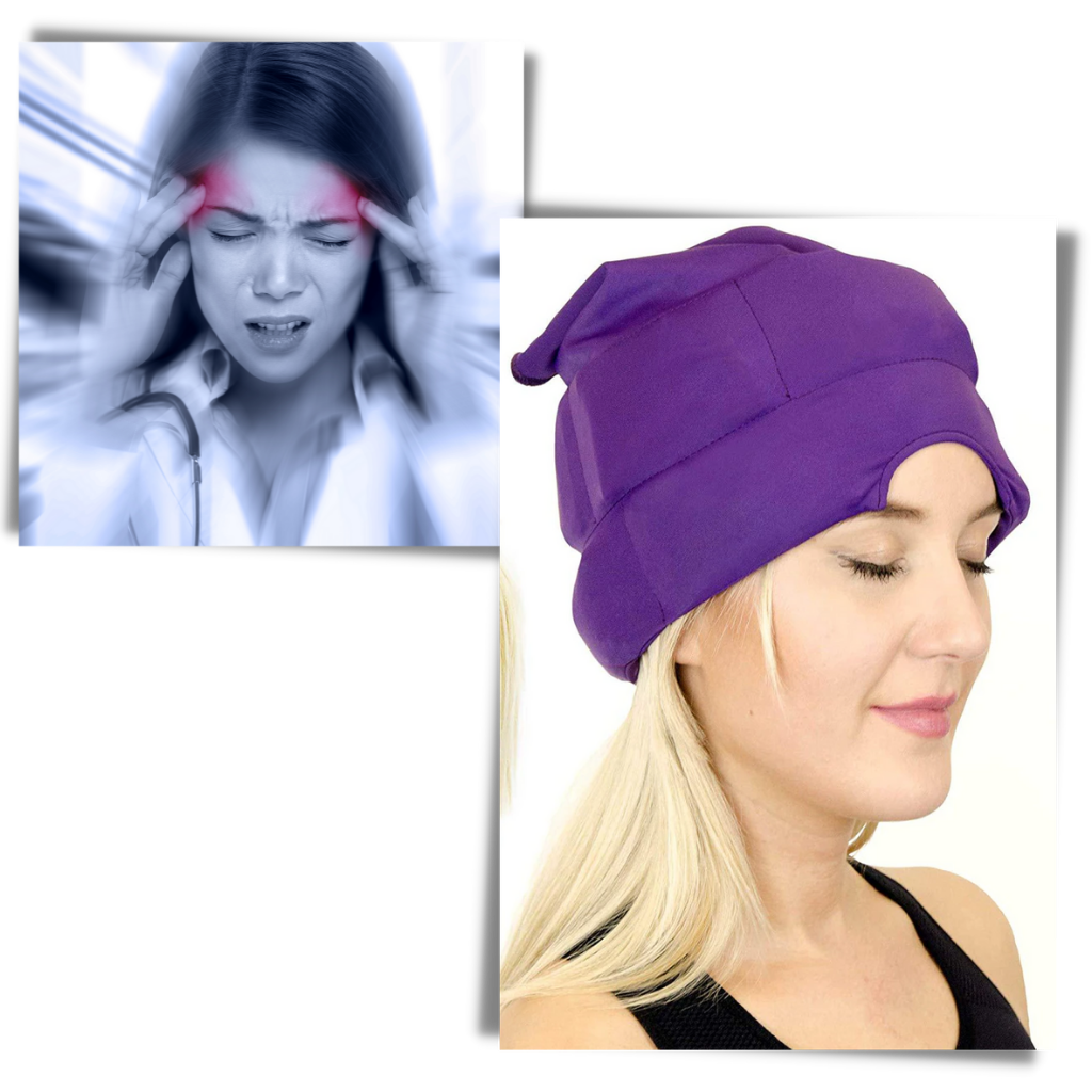 Bonnet anti-maux de tête et anti-migraine - Ozerty