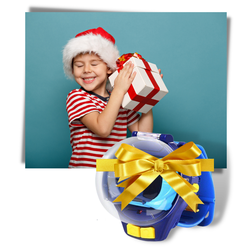 Montre voiture télécommandée rechargeable - Ozerty