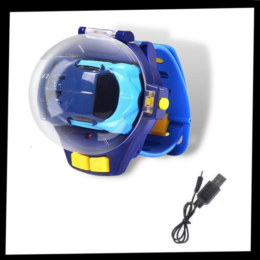 Montre voiture télécommandée rechargeable - Ozerty