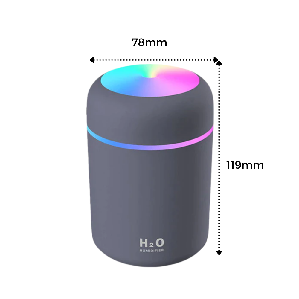 Mini humidificateur d'air et diffuseur d'huiles essentielles - Ozerty