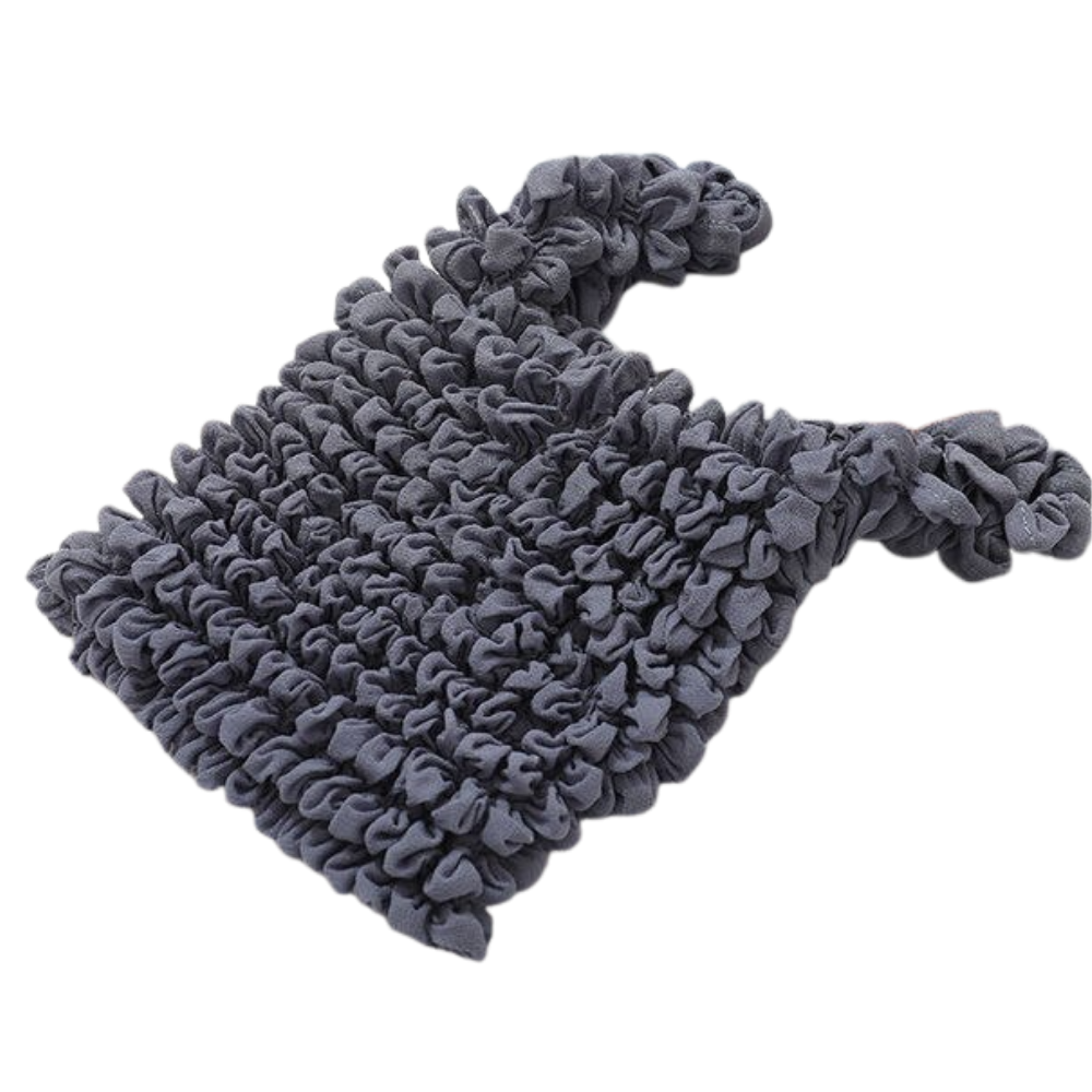 Sac à provisions plissé extensible -Gris/ - Ozerty