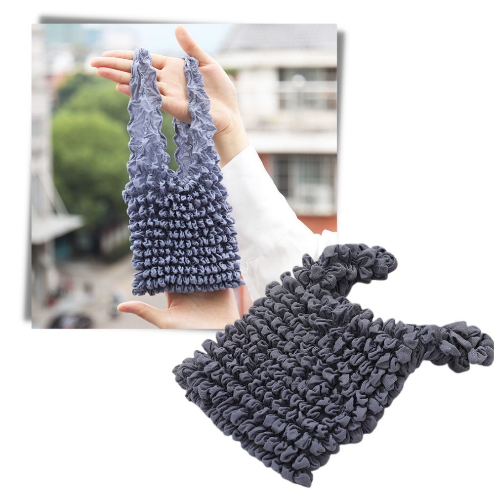 Sac à provisions plissé extensible - Ozerty