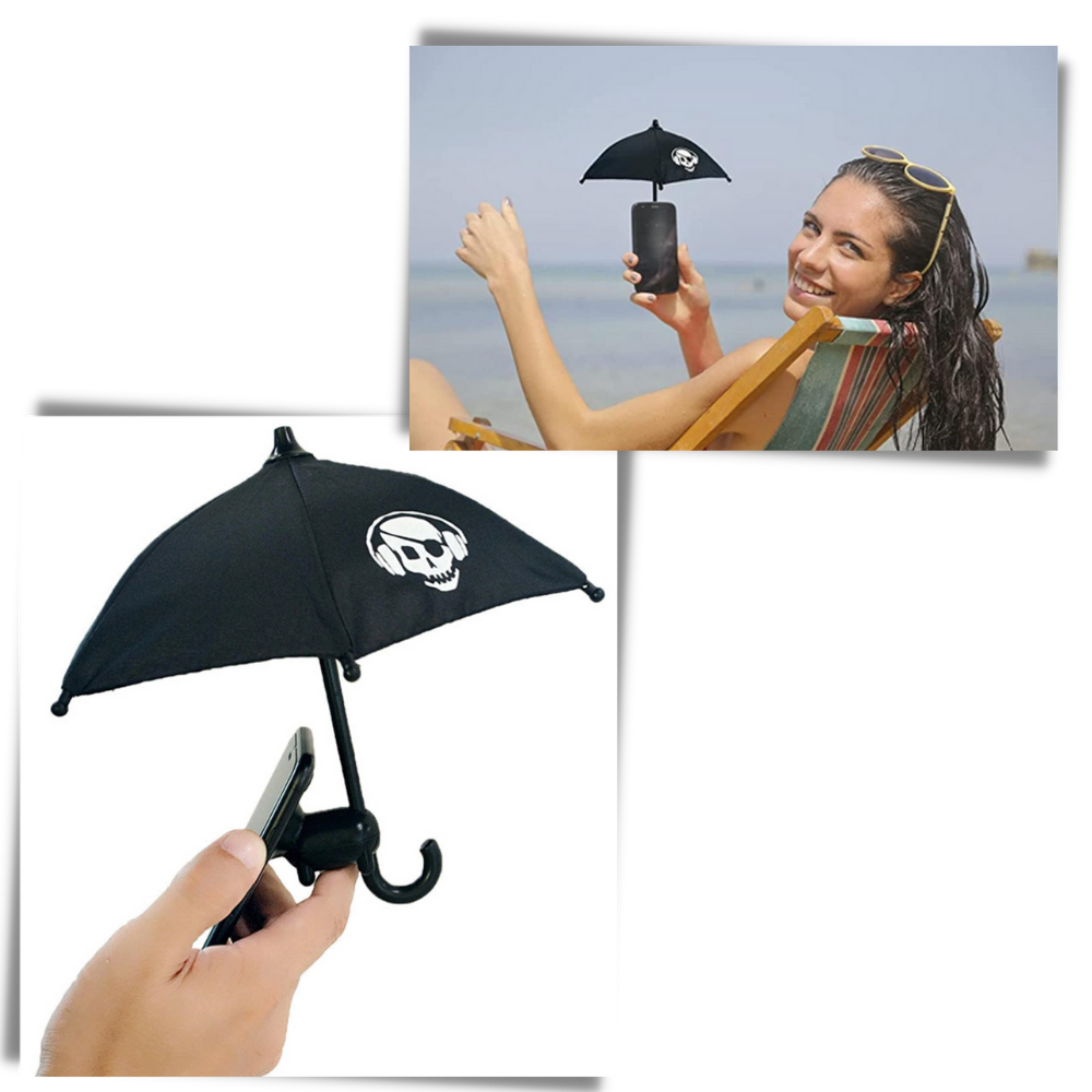 Mini Parapluie pour téléphone - Ozerty