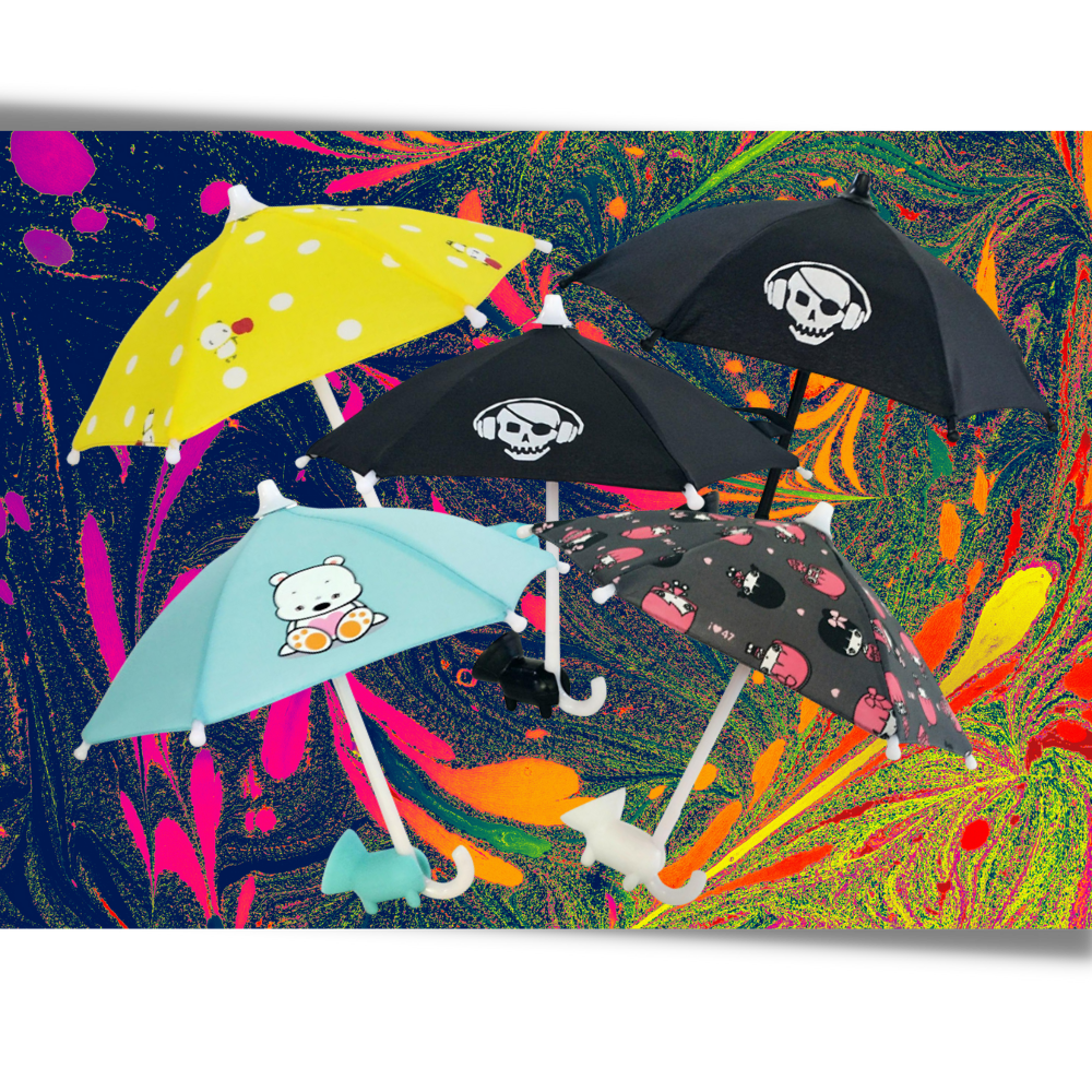 Mini Parapluie pour téléphone - Ozerty