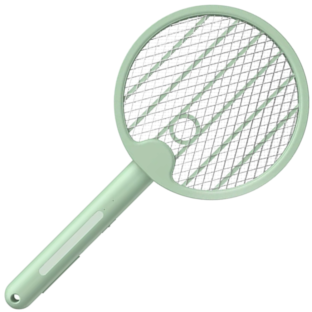 Raquette anti-moustique pliable 2-en-1 -Vert/ - Ozerty