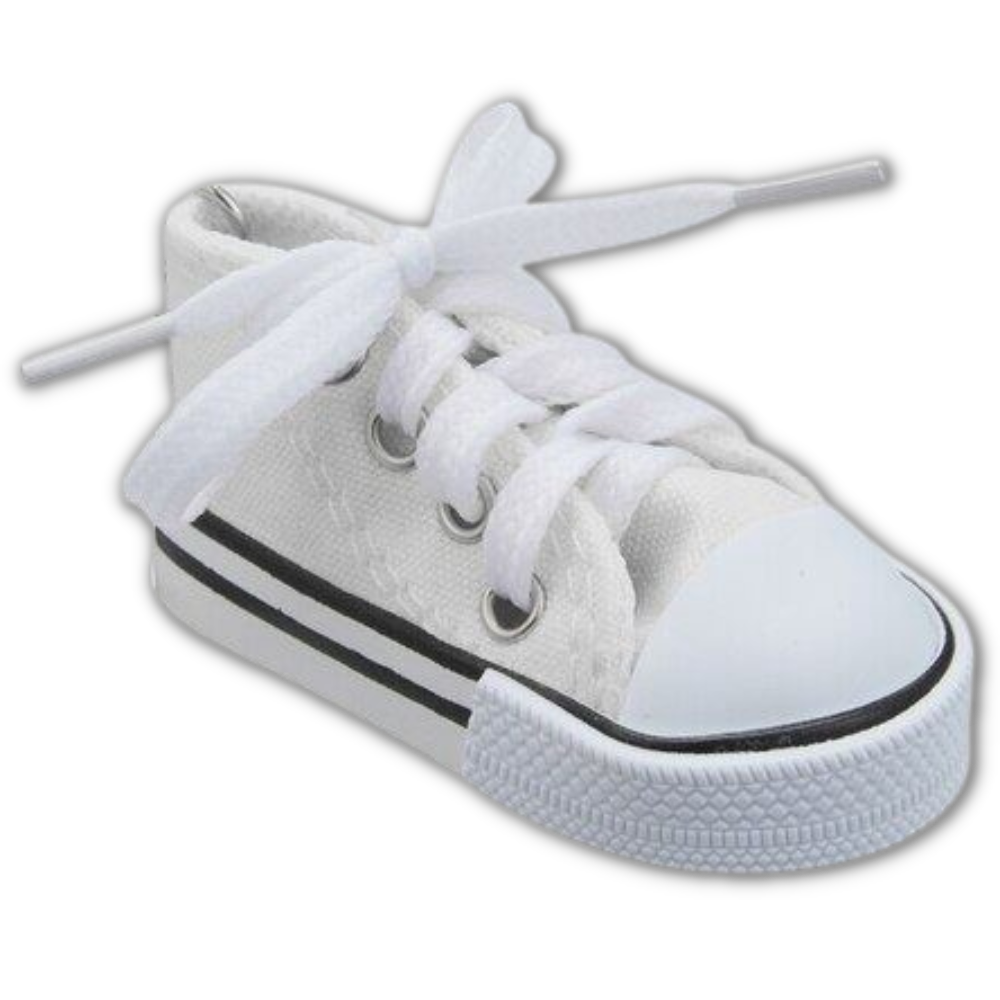 Mini chaussure pour support de vélo -Blanc/   - Ozerty