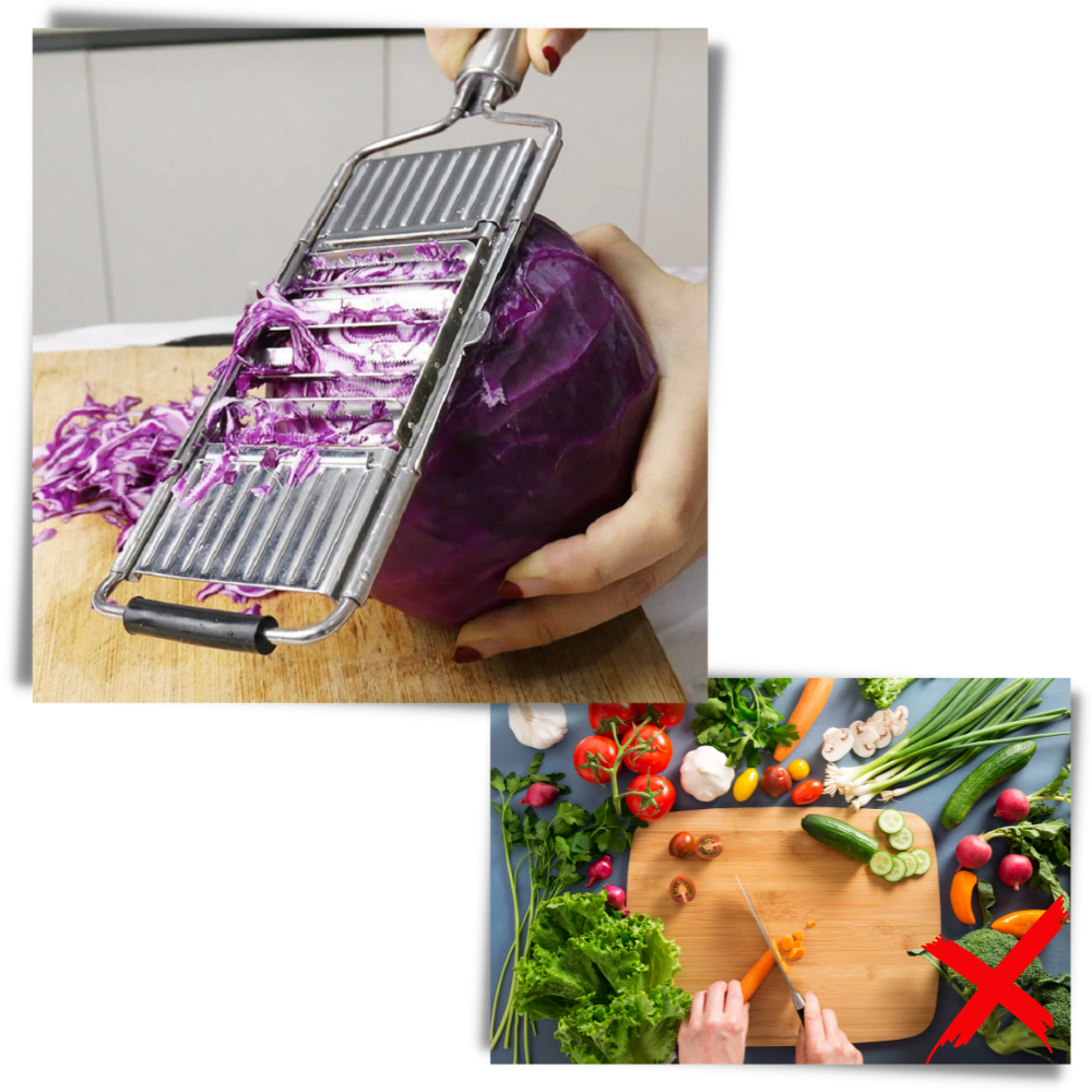Râpe et éminceur de cuisine polyvalent - Ozerty