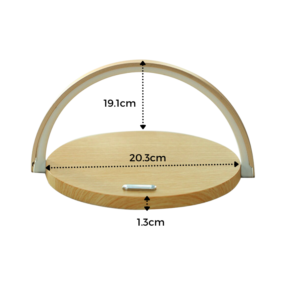 Lampe de bureau et chargeur de téléphone sans fil - Ozerty