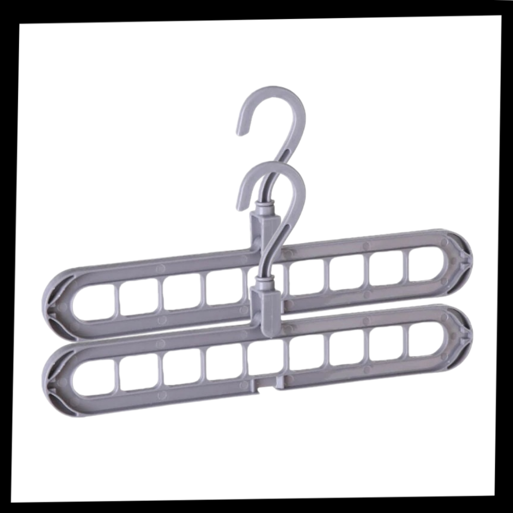 Lot de 2 cintres gain de place - Ozerty