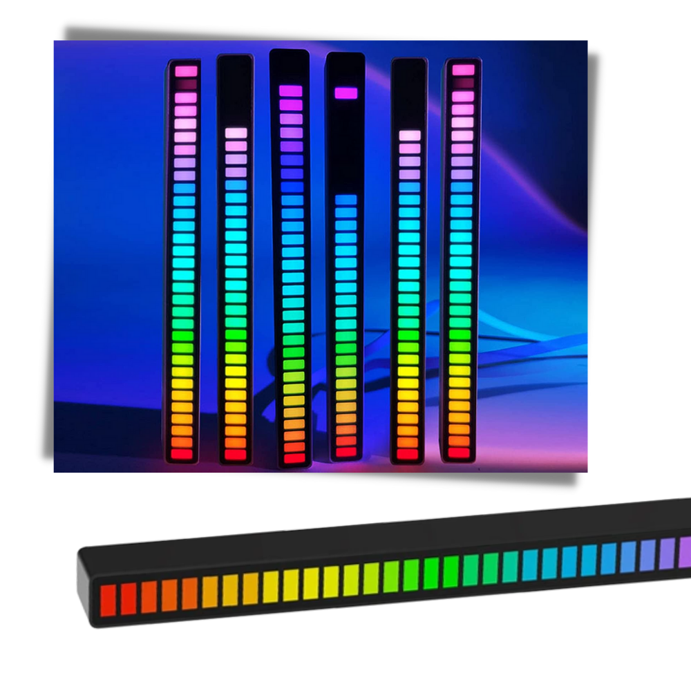 Lumière d'ambiance musicale à LED - Ozerty