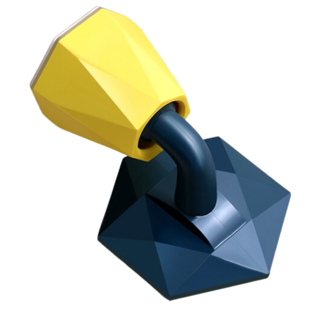 Butoir et support de porte en silicone -Bleu/   - Ozerty