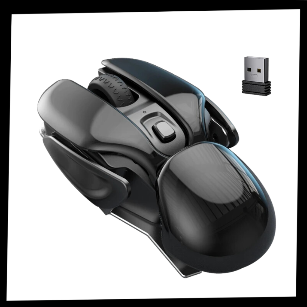 Souris de jeu ergonomique sans fil - Ozerty