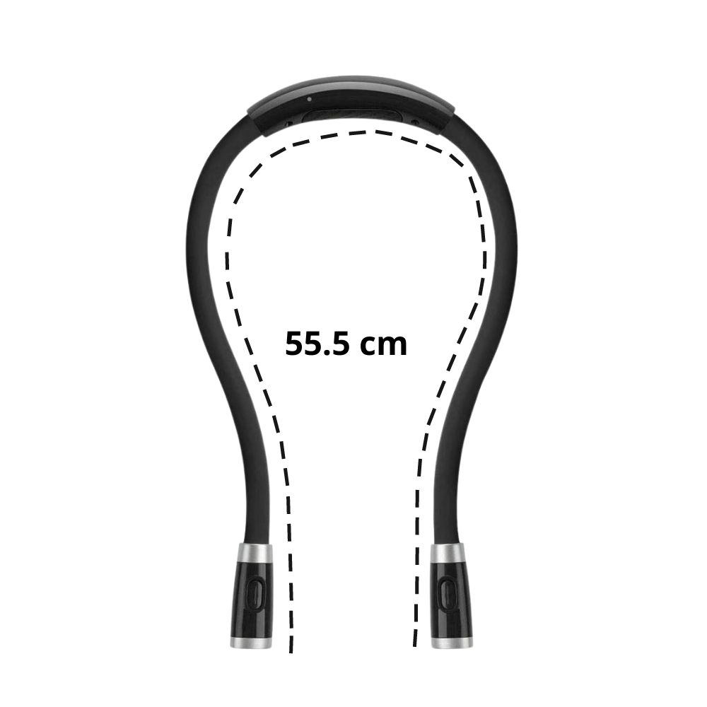 Lampe de lecture LED pour le cou - Ozerty