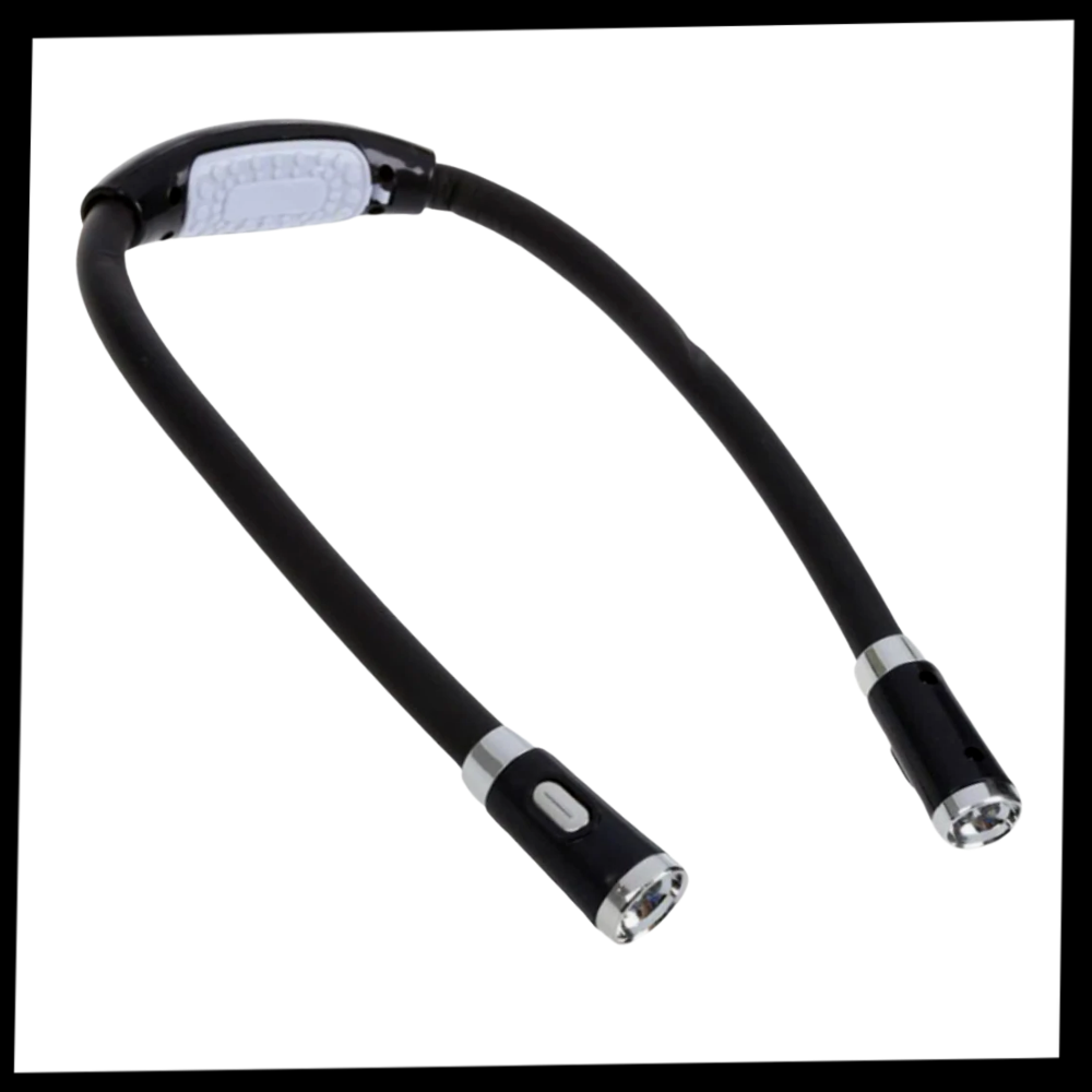 Lampe de lecture LED pour le cou - Ozerty
